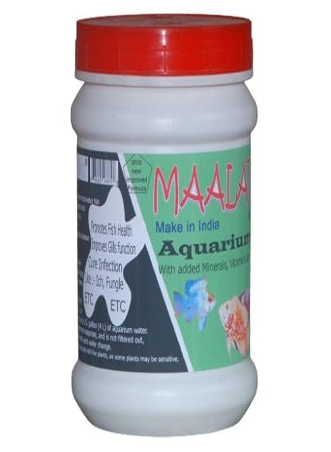 Maalavya Aquarium Salt for Fish Tanks Added Minerals, Vitamins and Trace Elements 400 GM - Image 2